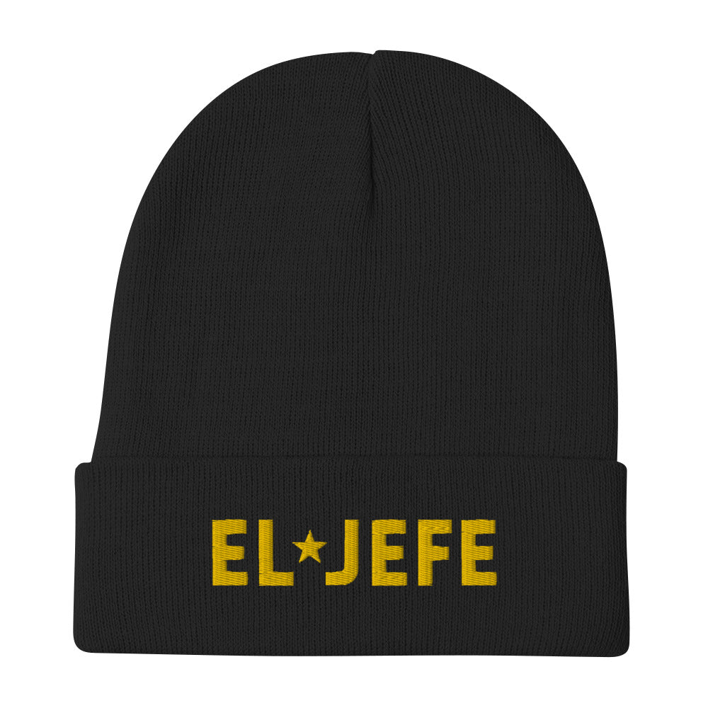 El Jefe - Embroidered Beanie