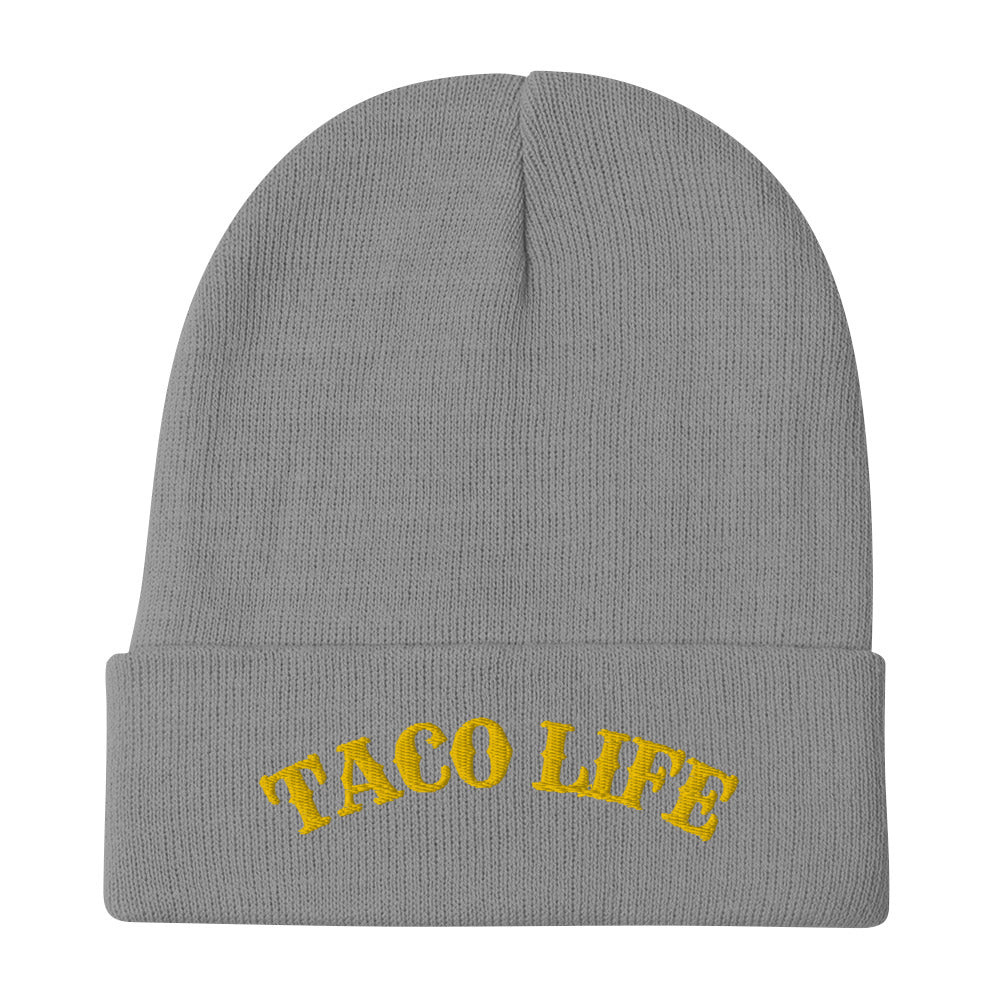 Taco Life - Embroidered Beanie