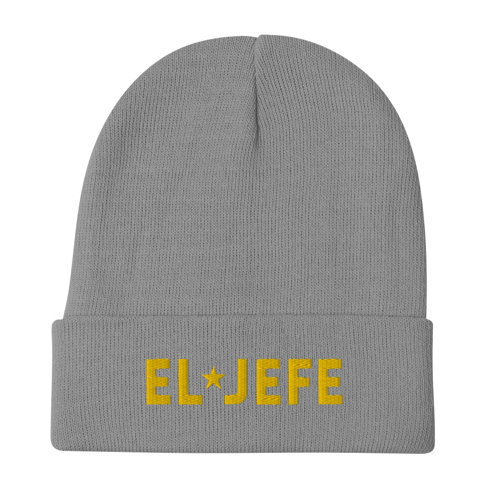 El Jefe - Embroidered Beanie