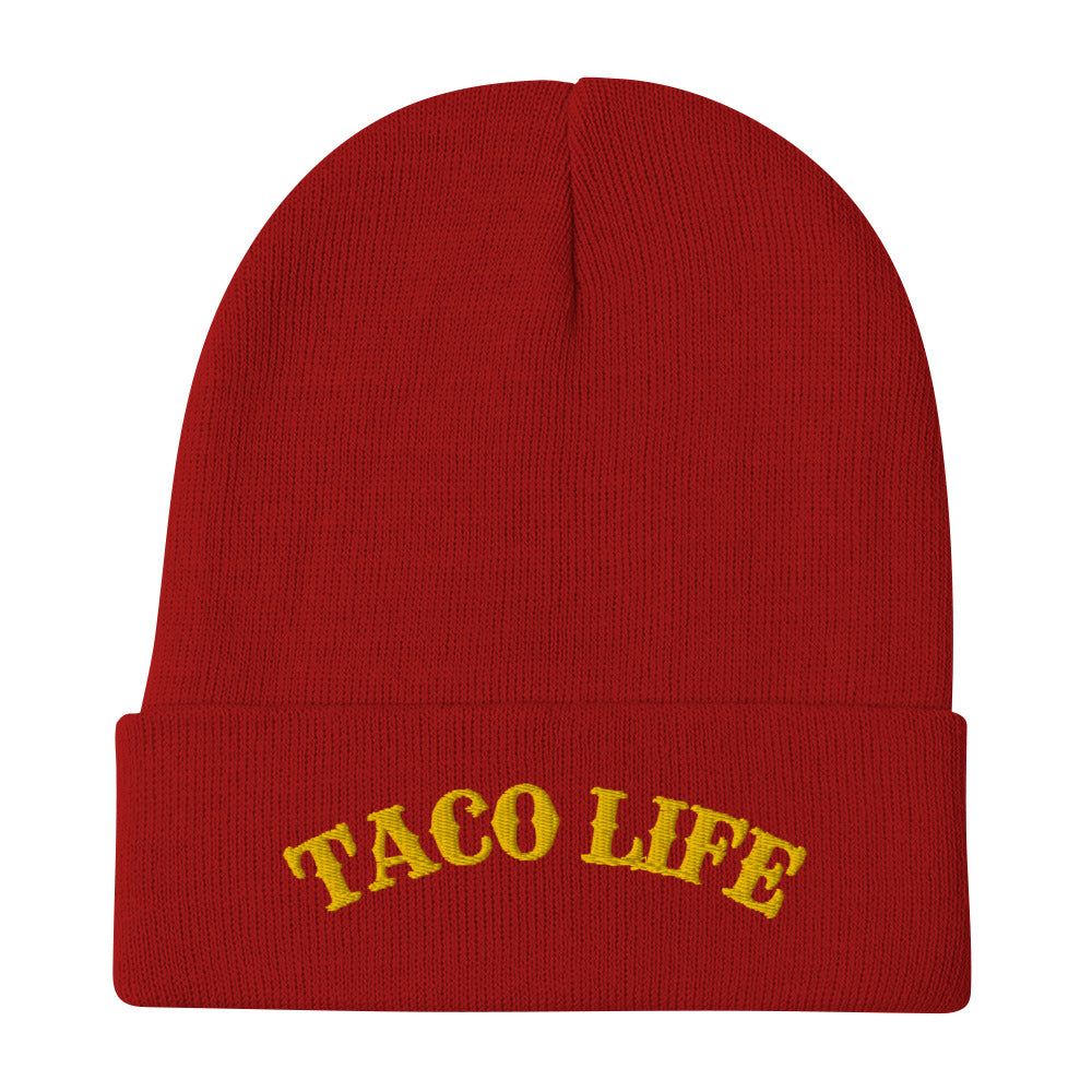 Taco Life - Embroidered Beanie