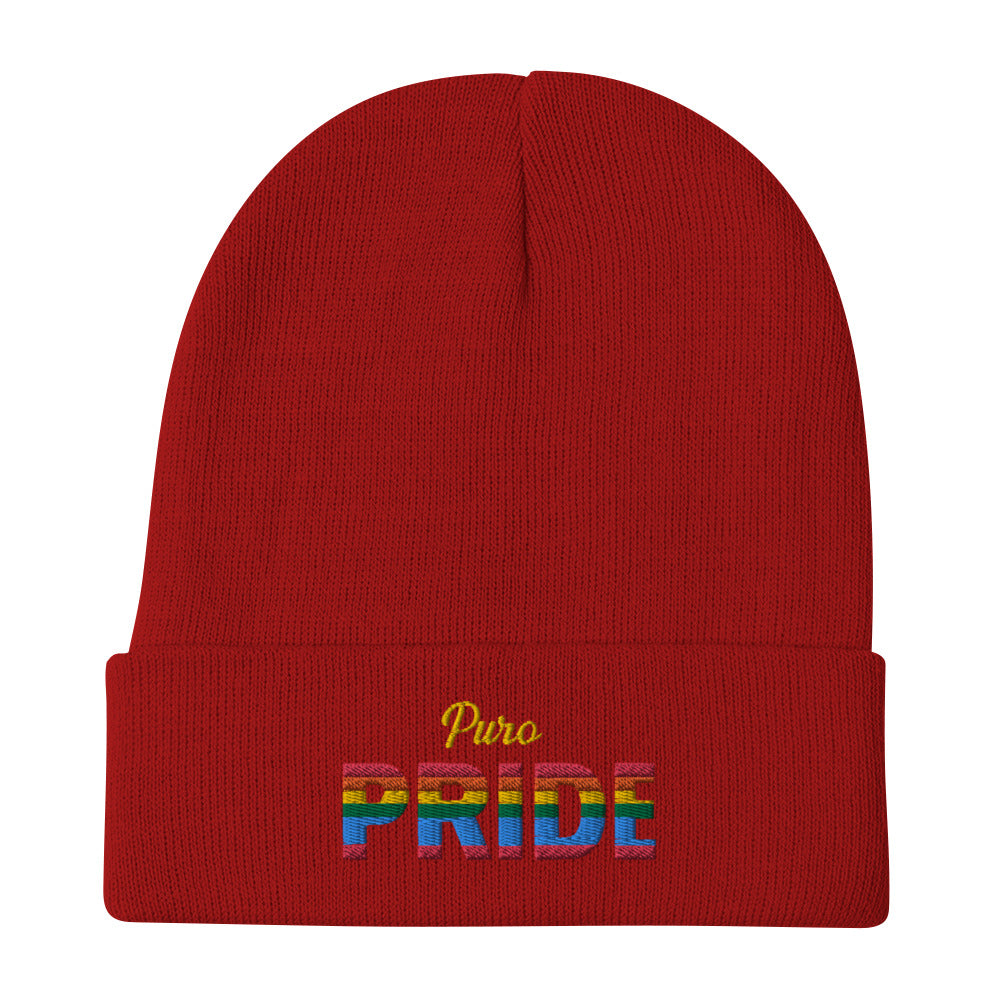 Puro Pride - Embroidered Beanie