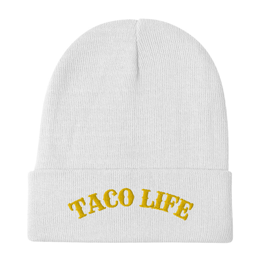 Taco Life - Embroidered Beanie