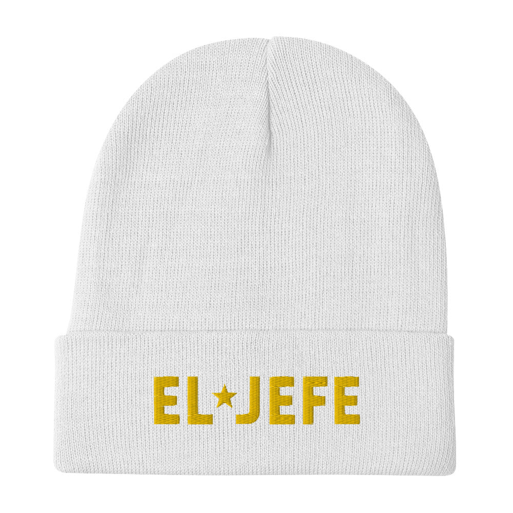 El Jefe - Embroidered Beanie