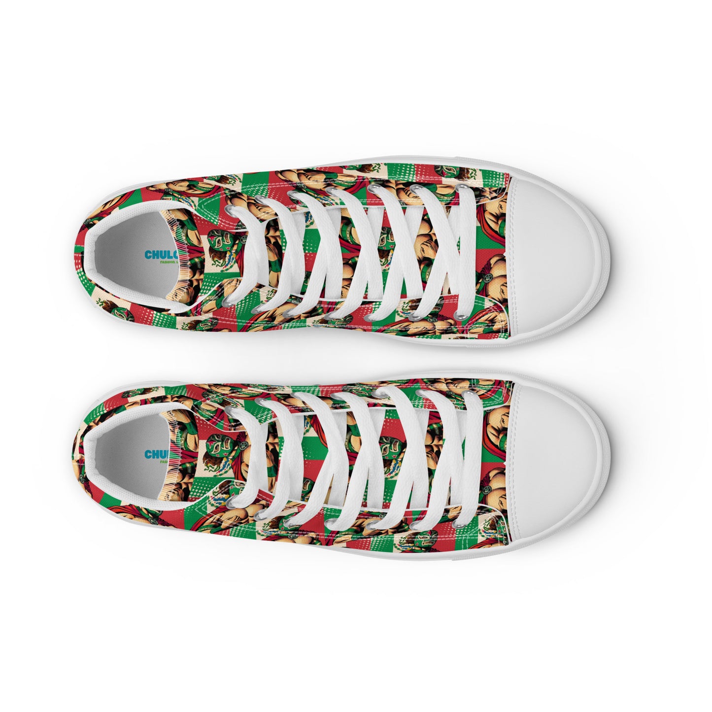 Luchador - Men’s high top canvas shoes