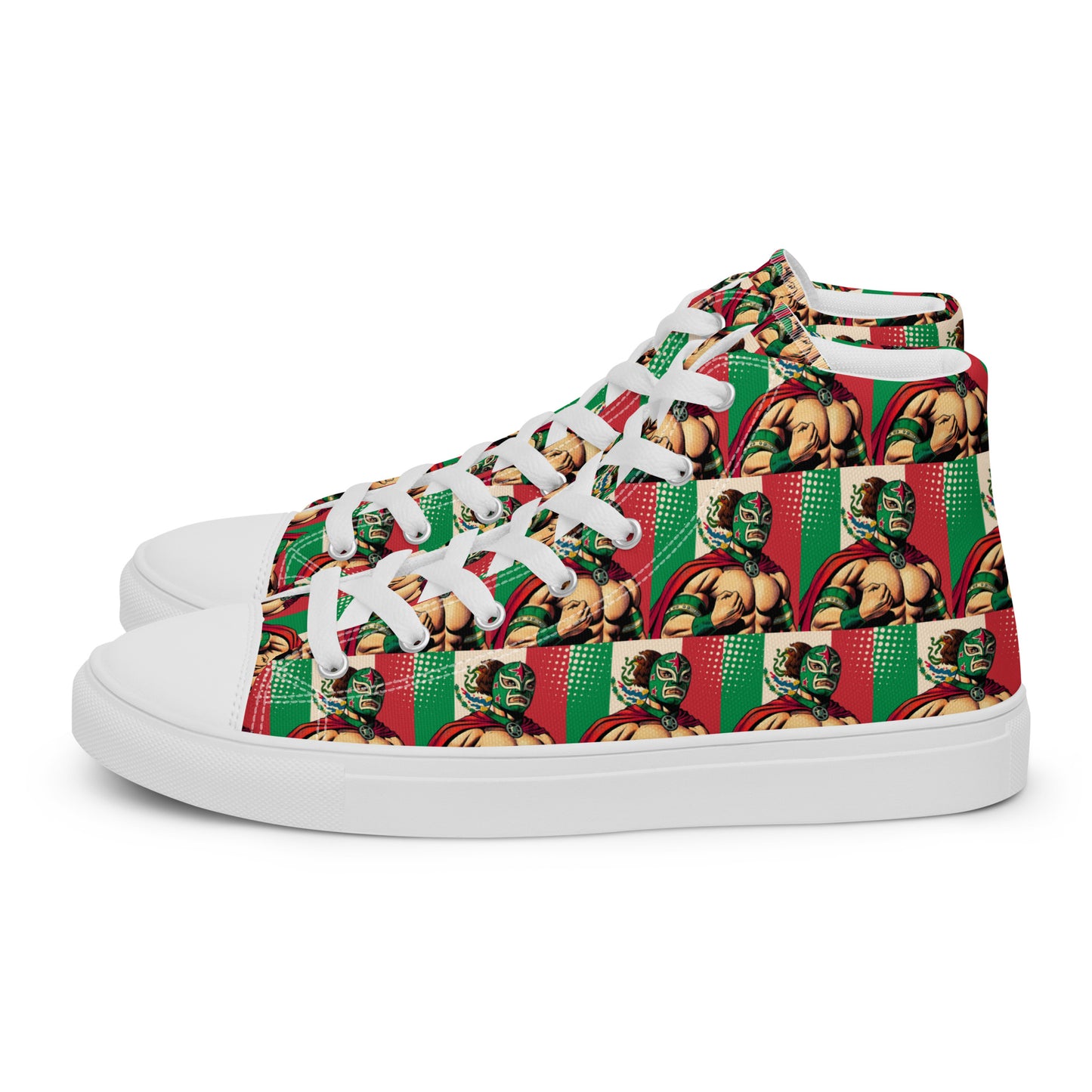 Luchador - Men’s high top canvas shoes