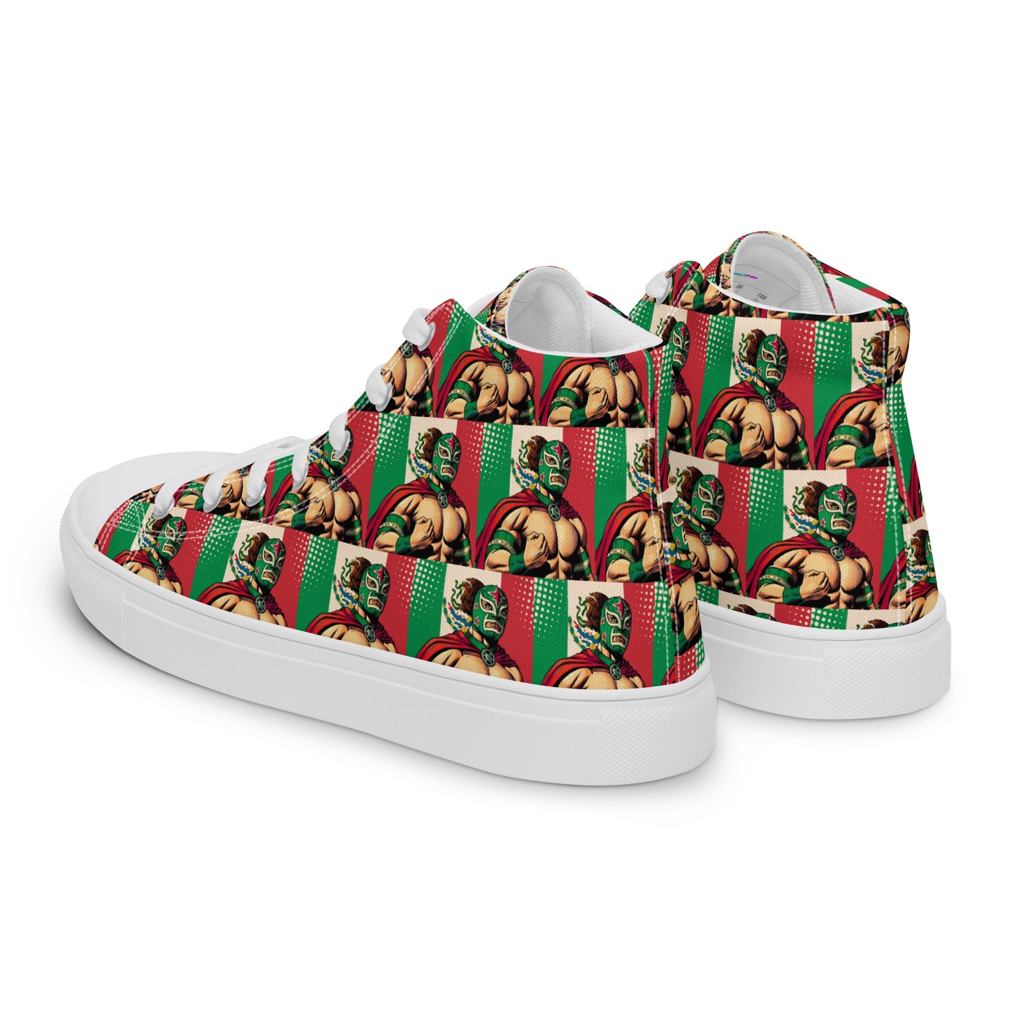 Luchador - Men’s high top canvas shoes