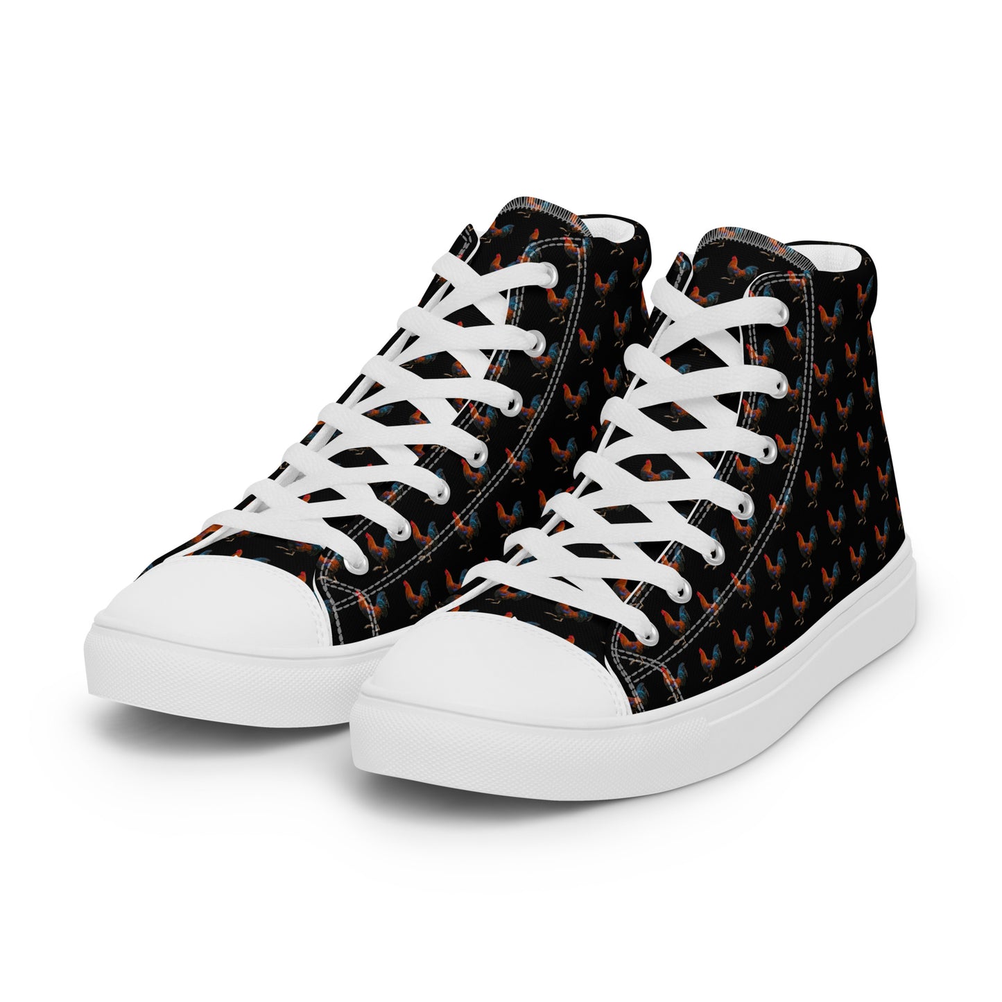 El Gallo - Men’s high top canvas shoes