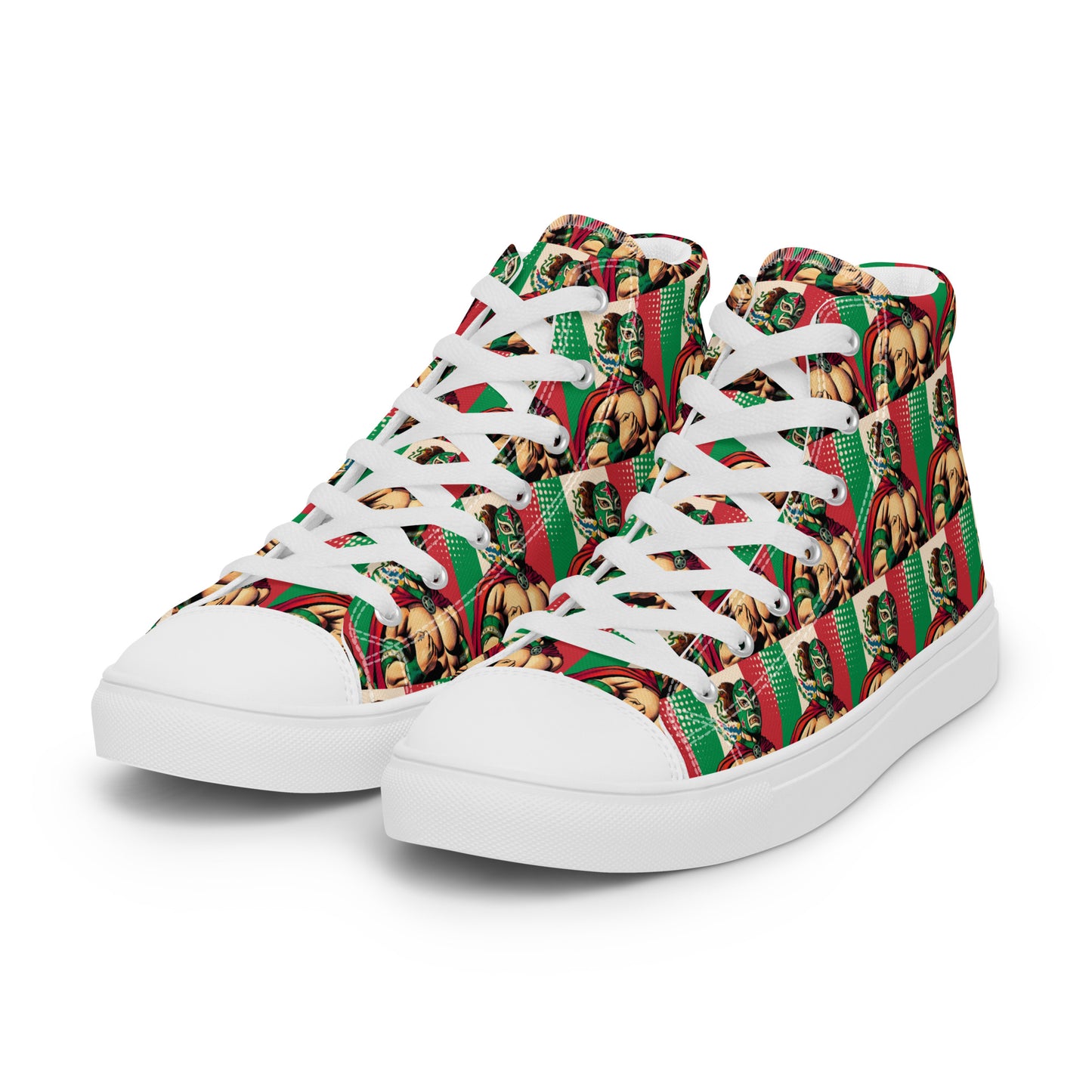 Luchador - Men’s high top canvas shoes