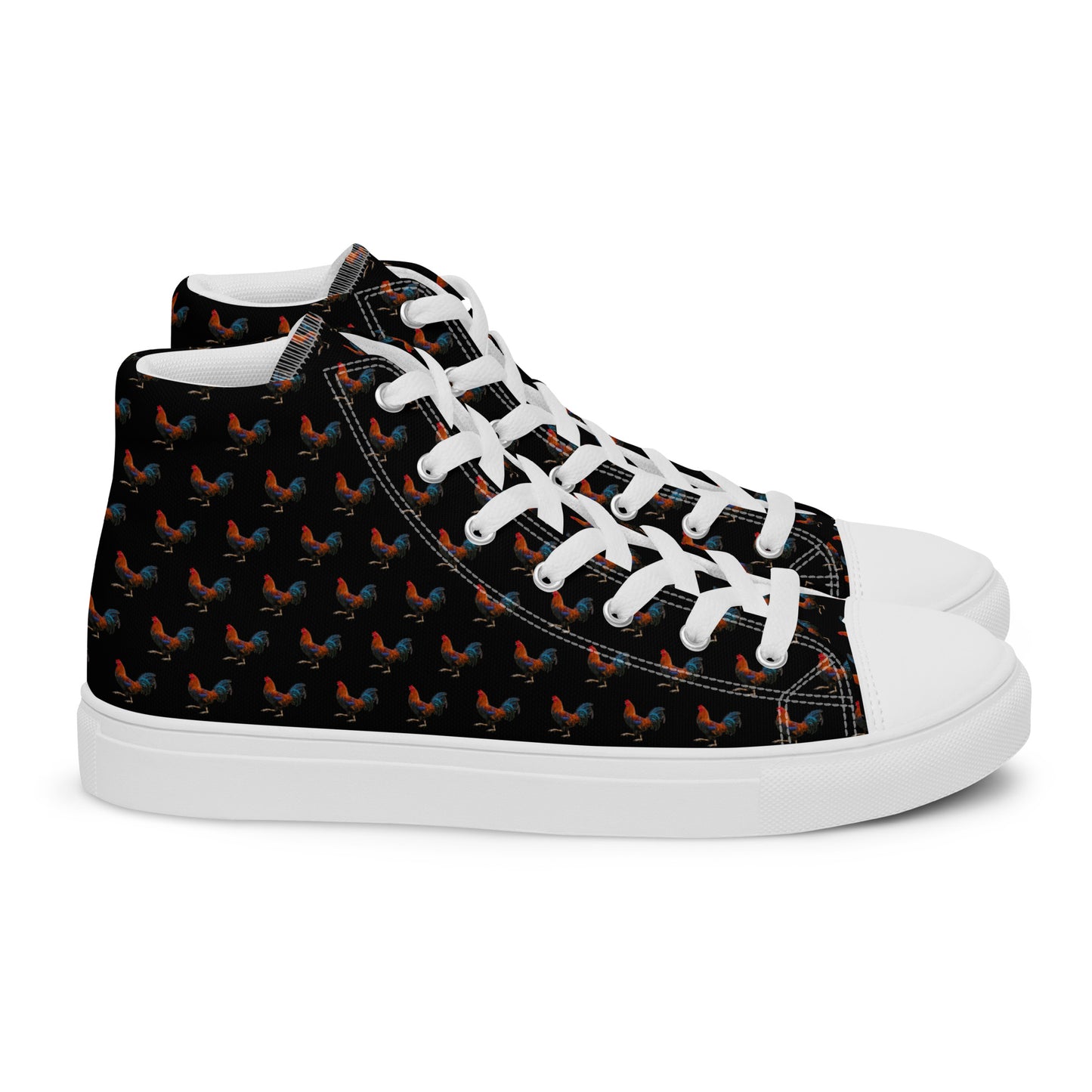 El Gallo - Men’s high top canvas shoes