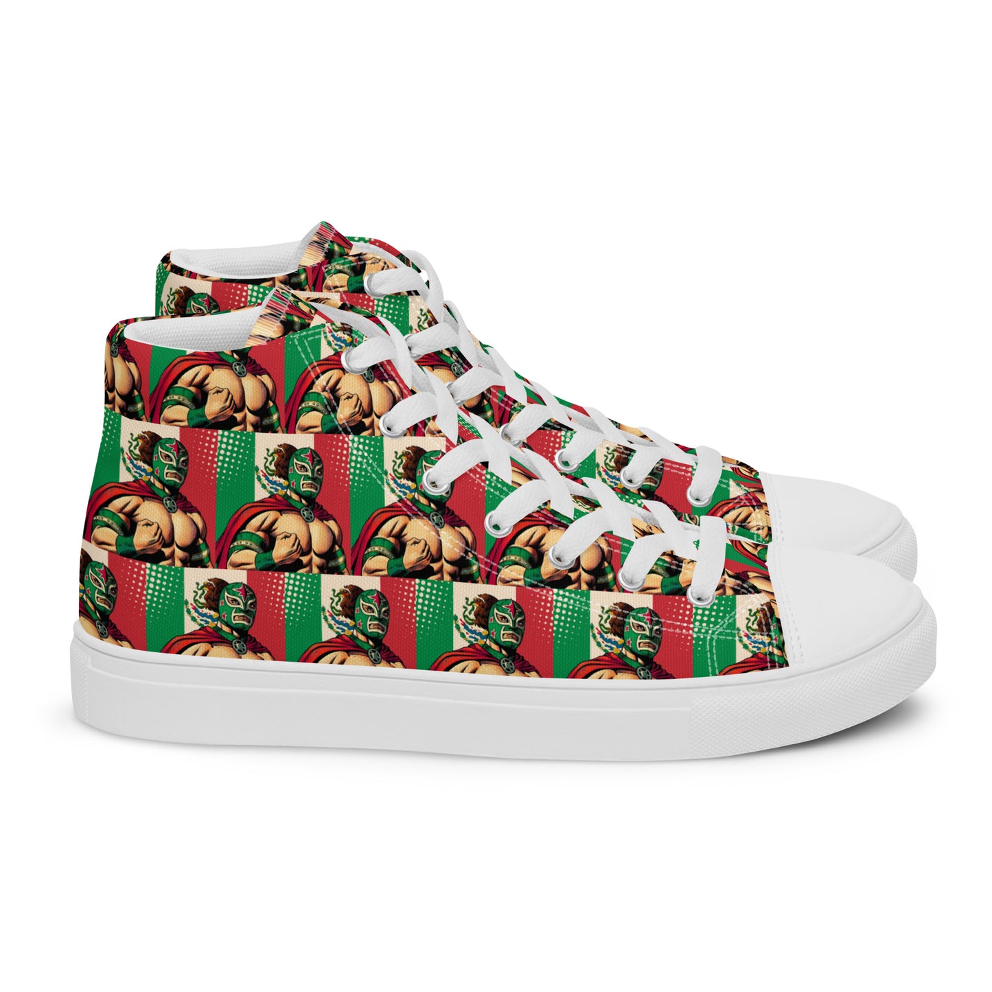 Luchador - Men’s high top canvas shoes