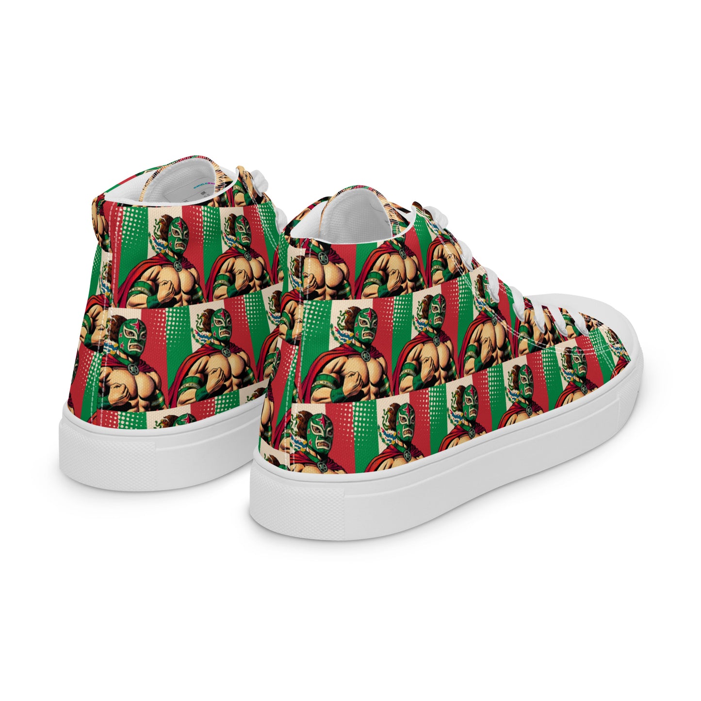 Luchador - Men’s high top canvas shoes