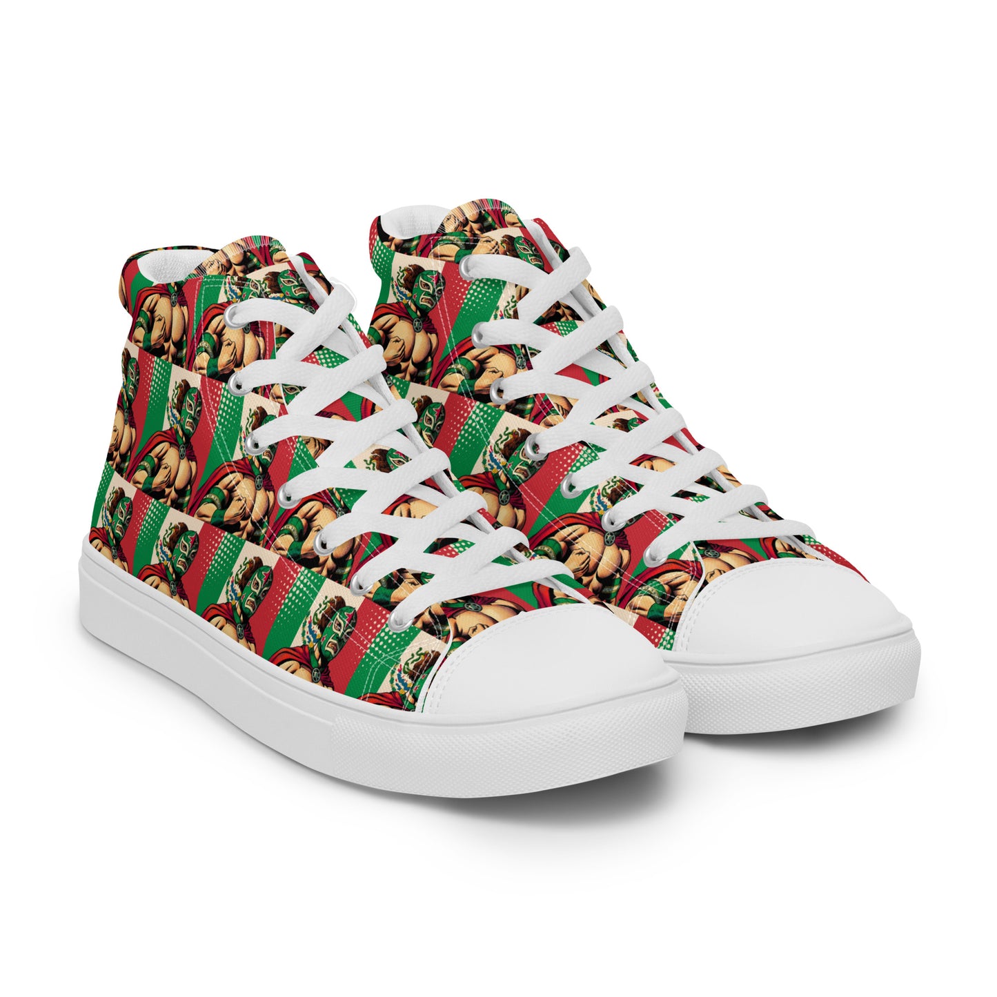 Luchador - Men’s high top canvas shoes