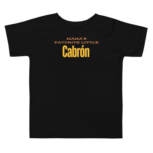 Mama's Favorite Little Cabron - Toddler Short Sleeve Tee