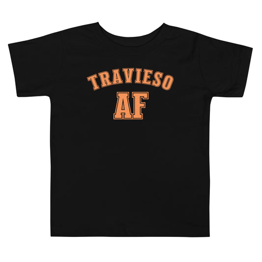 Travieso AF - Boys Toddler Short Sleeve Tee