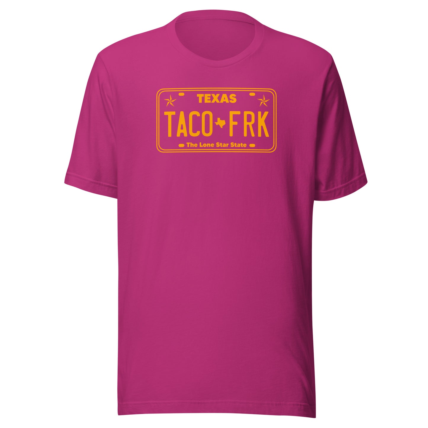 Taco Freak License Plate - Men's T-shirt