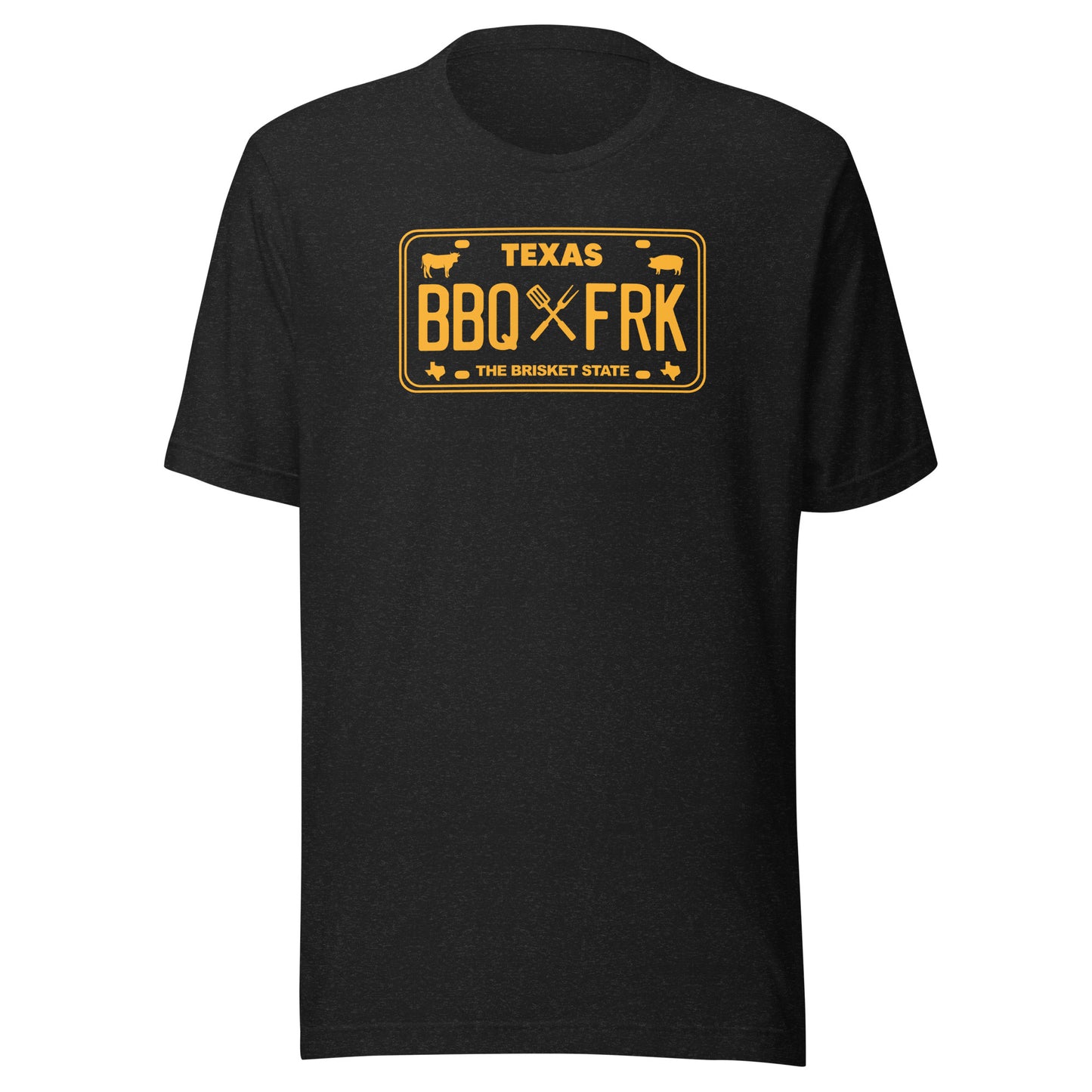 BBQ Freak License Plate - Men's T-shirt