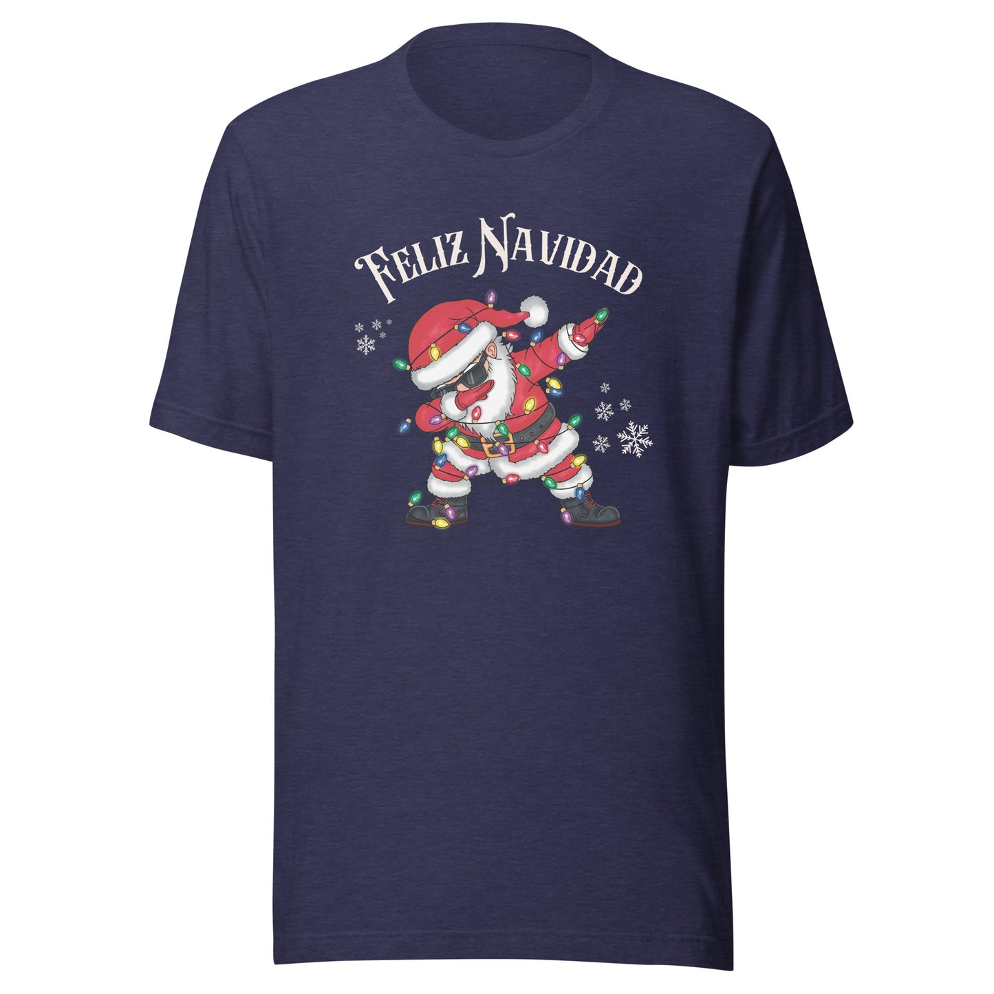 Feliz Navidad Dabbing Santa - Men's T-shirt