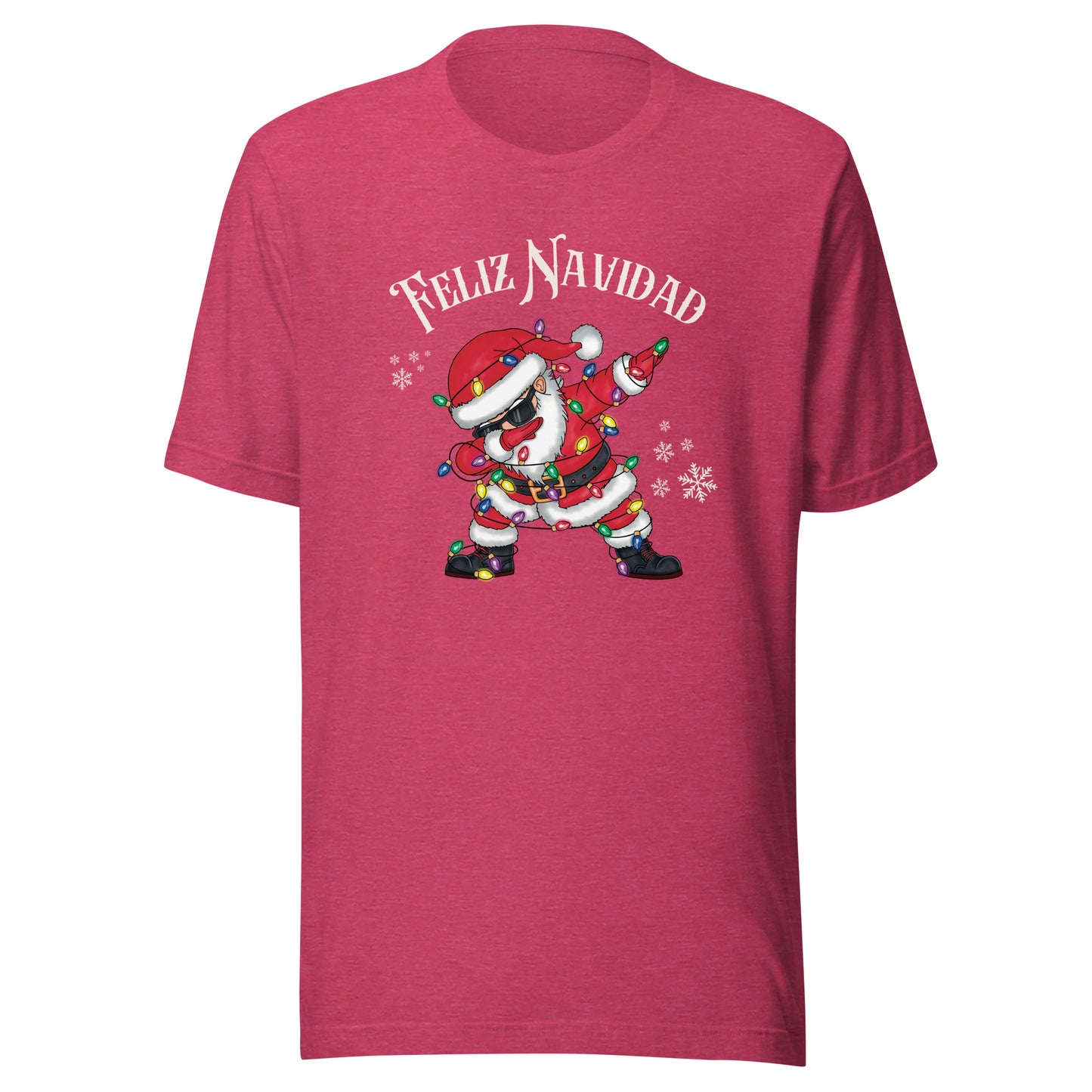 Feliz Navidad Dabbing Santa - Men's T-shirt