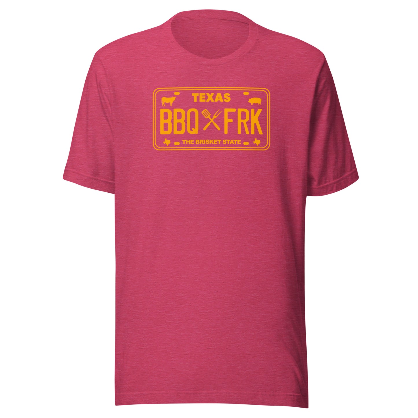 BBQ Freak License Plate - Men's T-shirt