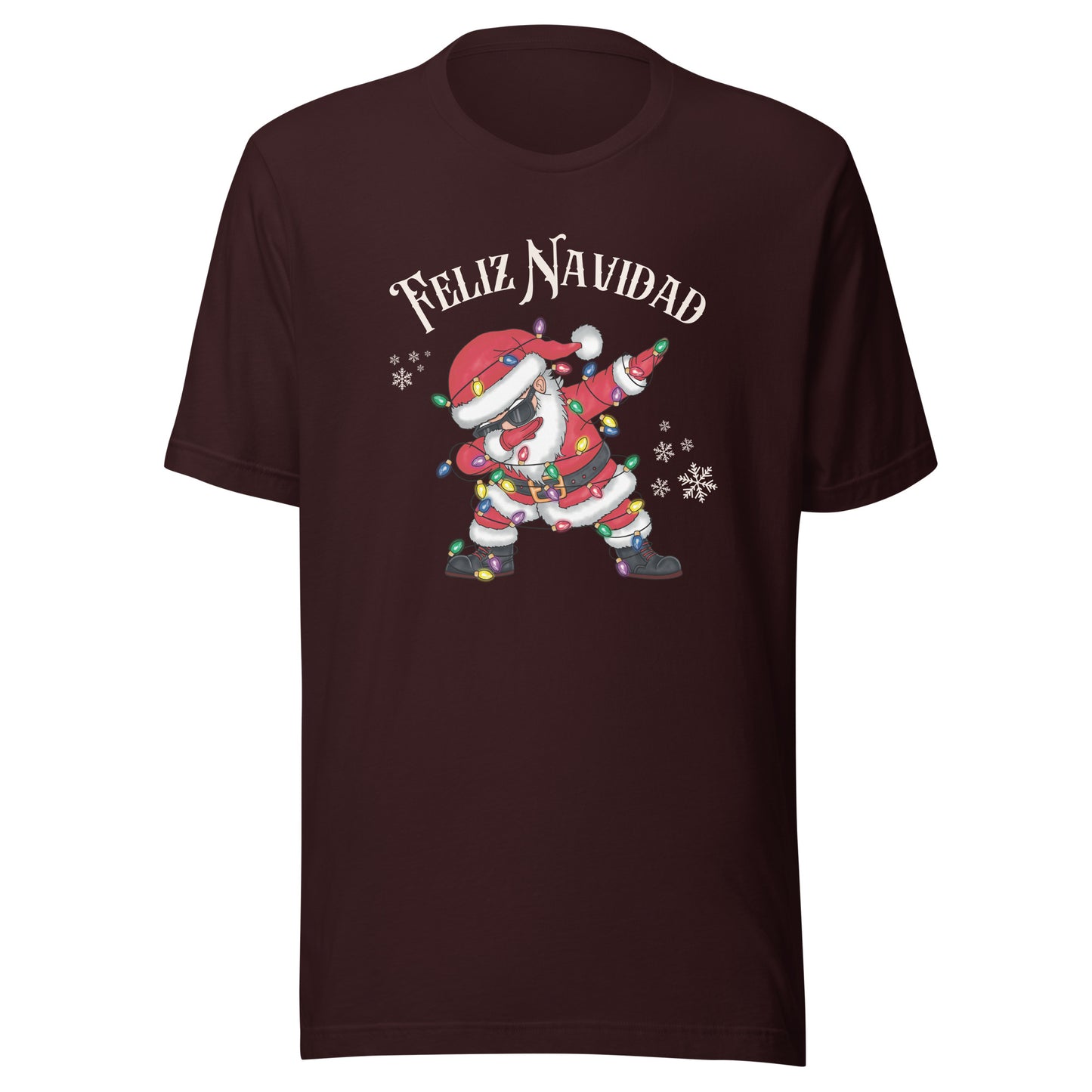 Feliz Navidad Dabbing Santa - Men's T-shirt