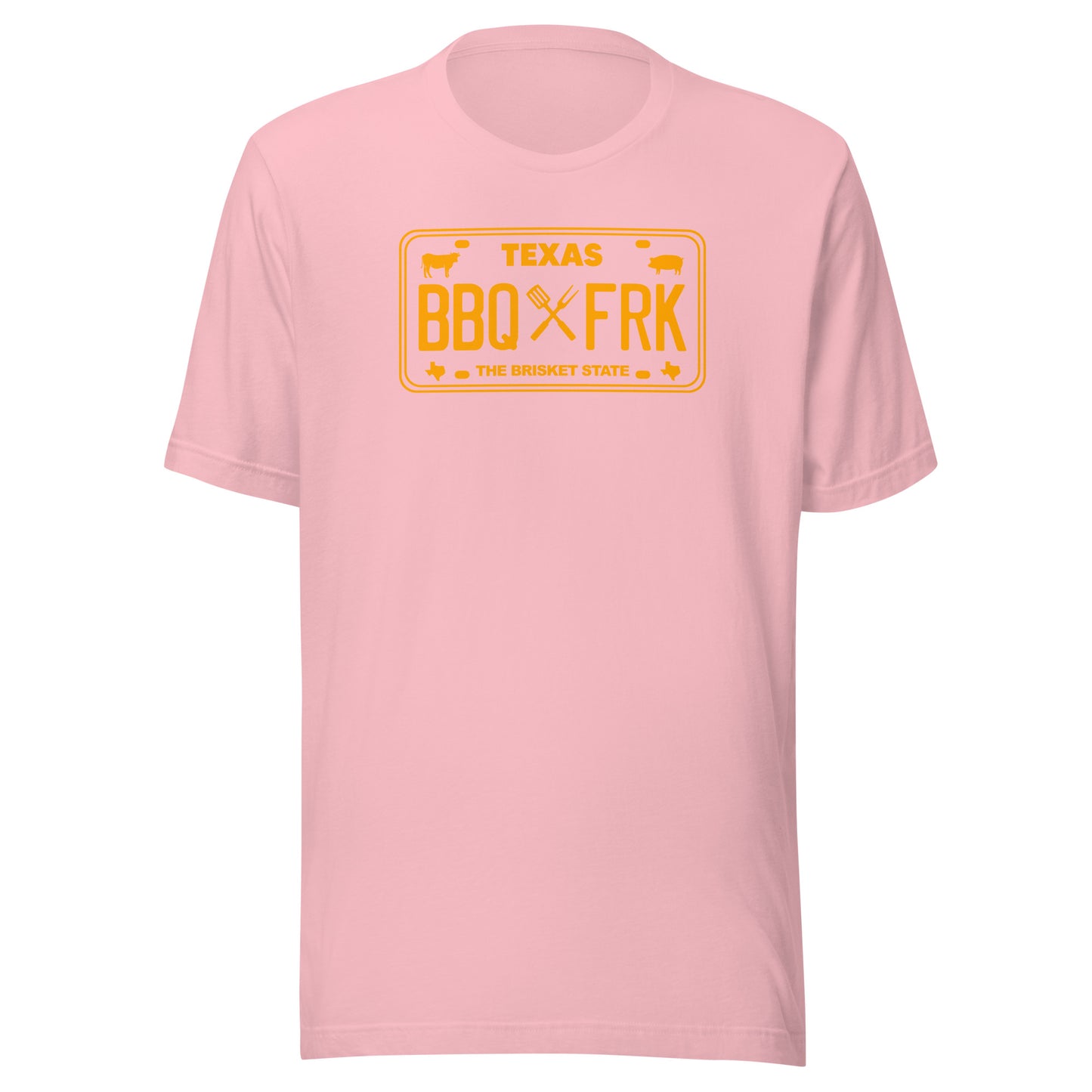 BBQ Freak License Plate - Men's T-shirt