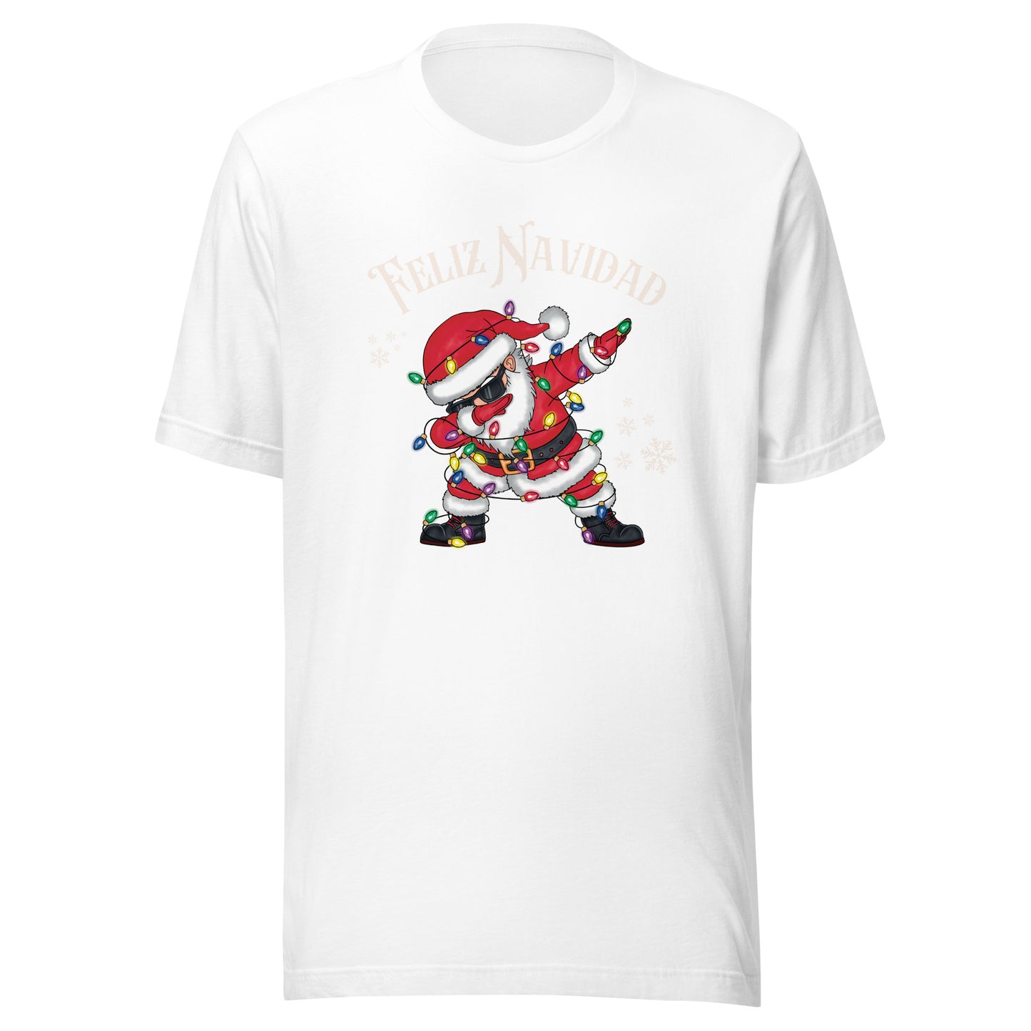 Feliz Navidad Dabbing Santa - Men's T-shirt