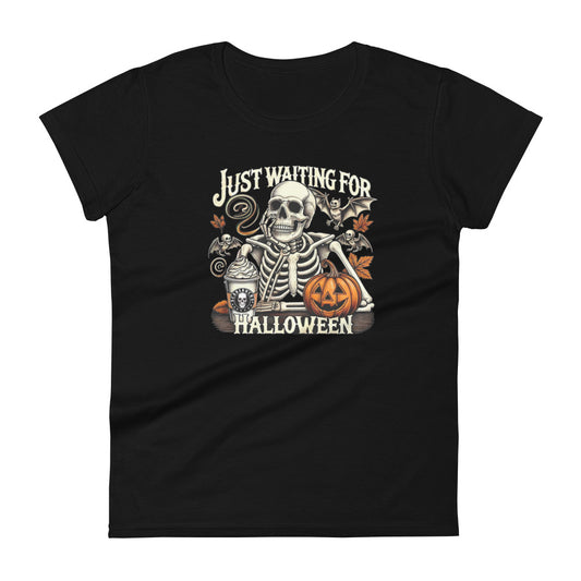 Just Waiting for Halloween - Women's short sleeve t-shirt