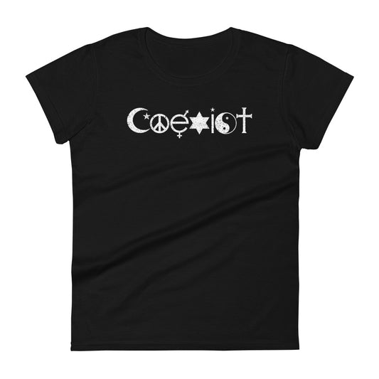 Coexist - Women's short sleeve t-shirt