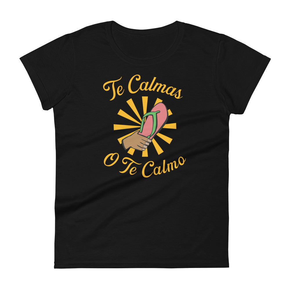 Te calmas O Te Calmo - Women's short sleeve t-shirt