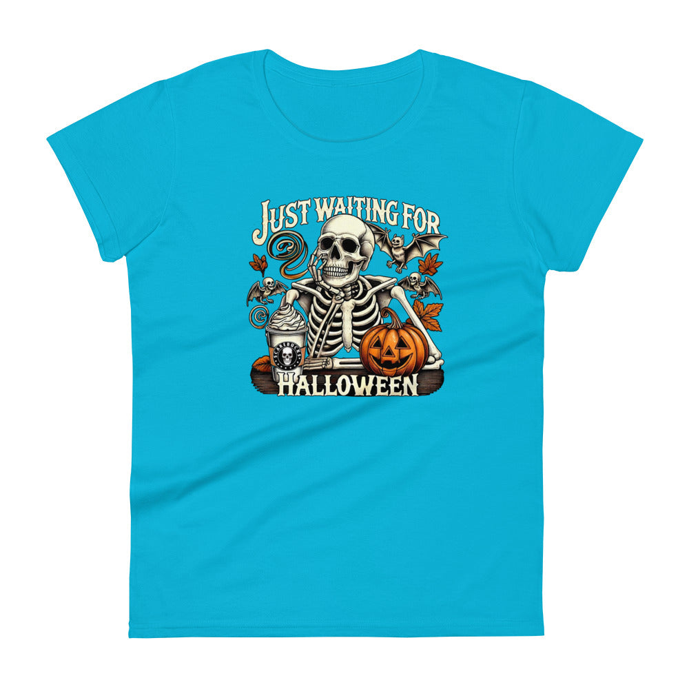 Just Waiting for Halloween - Women's short sleeve t-shirt