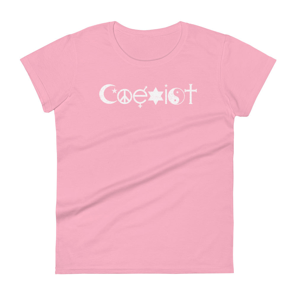 Coexist - Women's short sleeve t-shirt