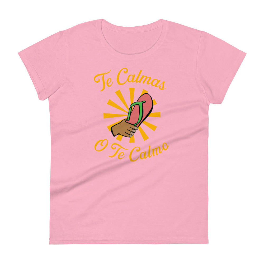 Te calmas O Te Calmo - Women's short sleeve t-shirt