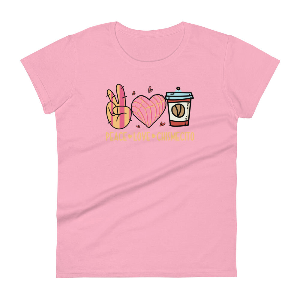 Peace Love and Chisme - Women's short sleeve t-shirt