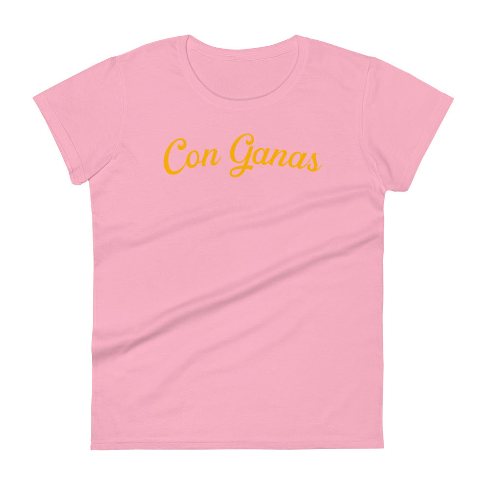 Con Ganas - Women's short sleeve t-shirt