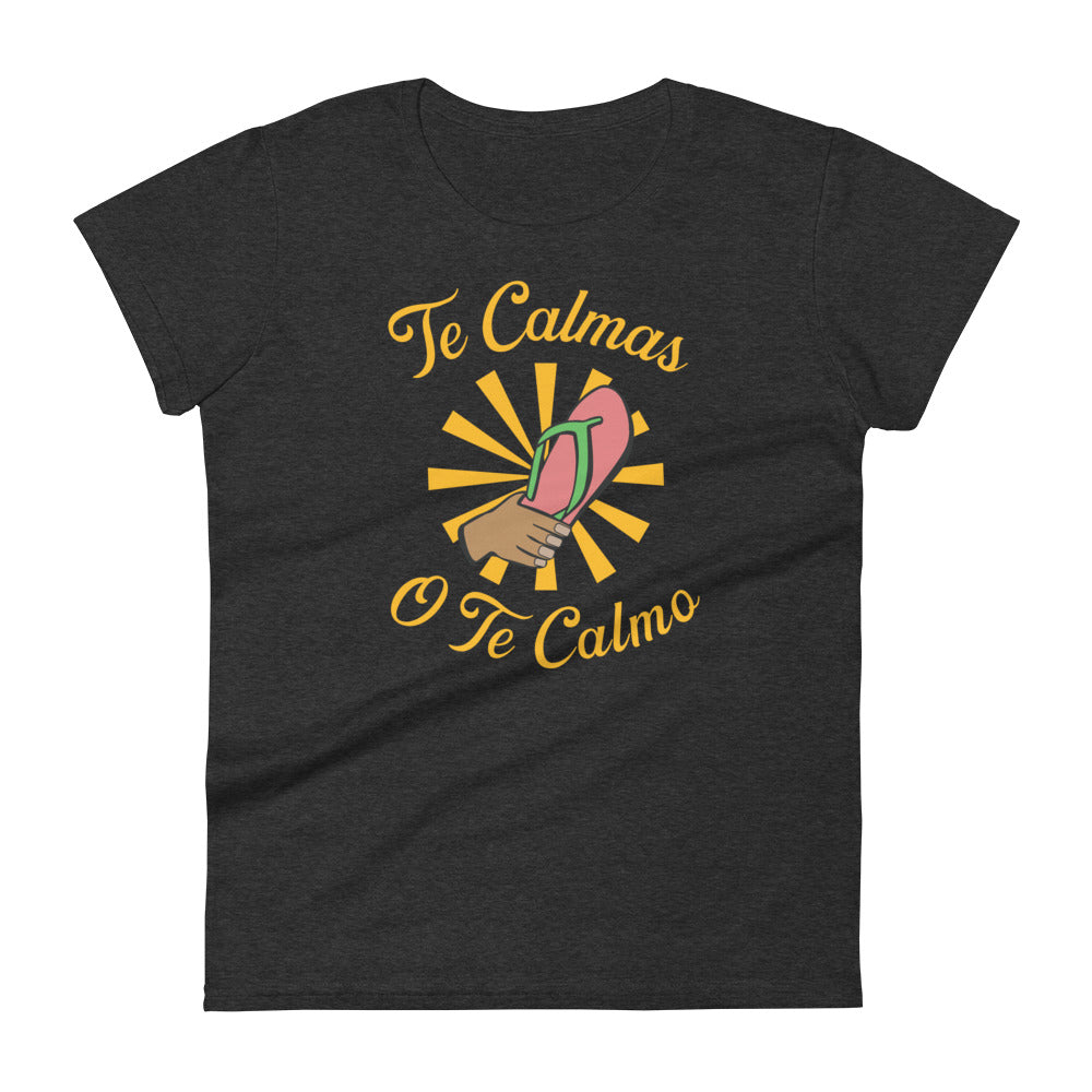 Te calmas O Te Calmo - Women's short sleeve t-shirt