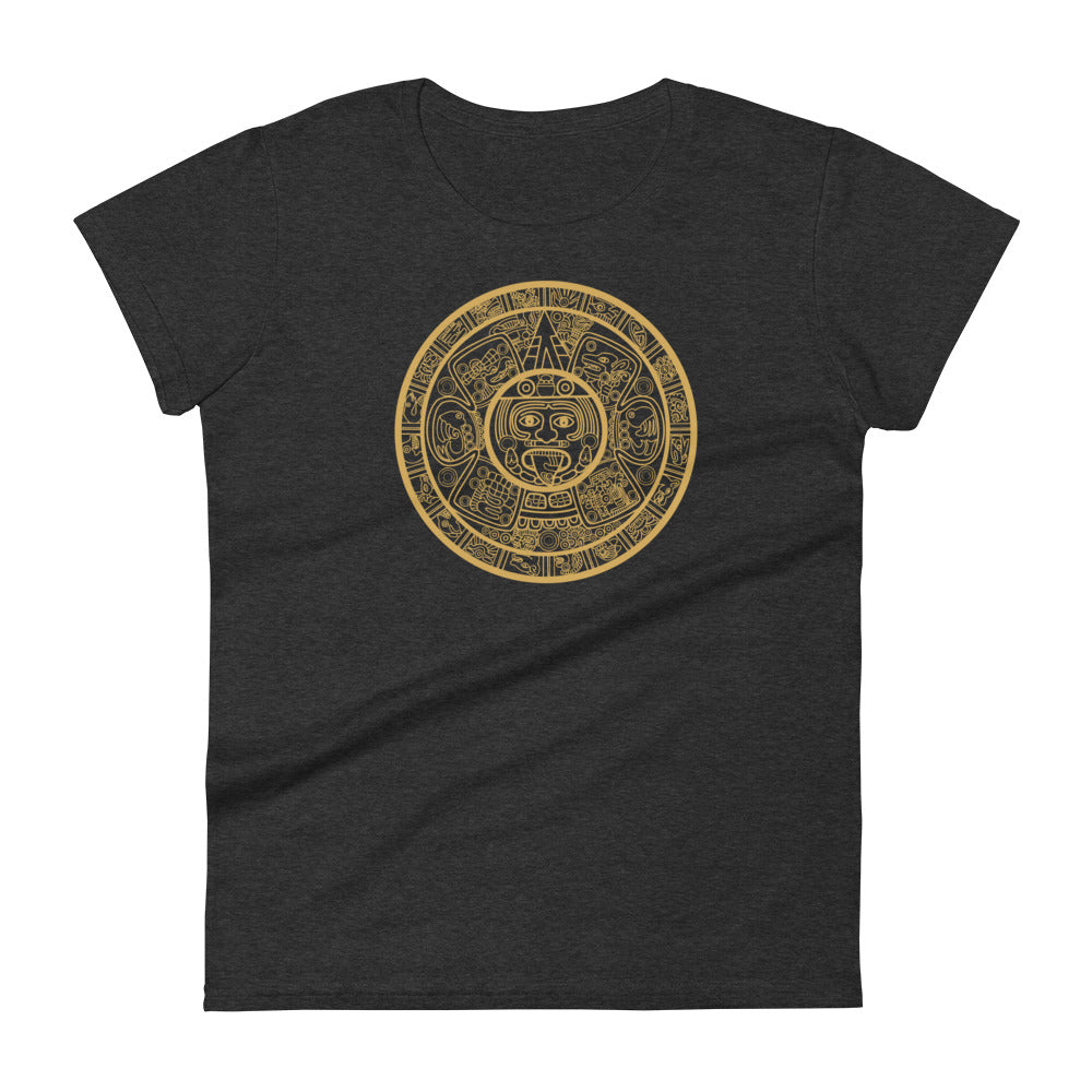 Aztec Calendar - Women's short sleeve t-shirt