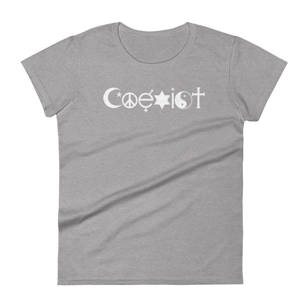 Coexist - Women's short sleeve t-shirt