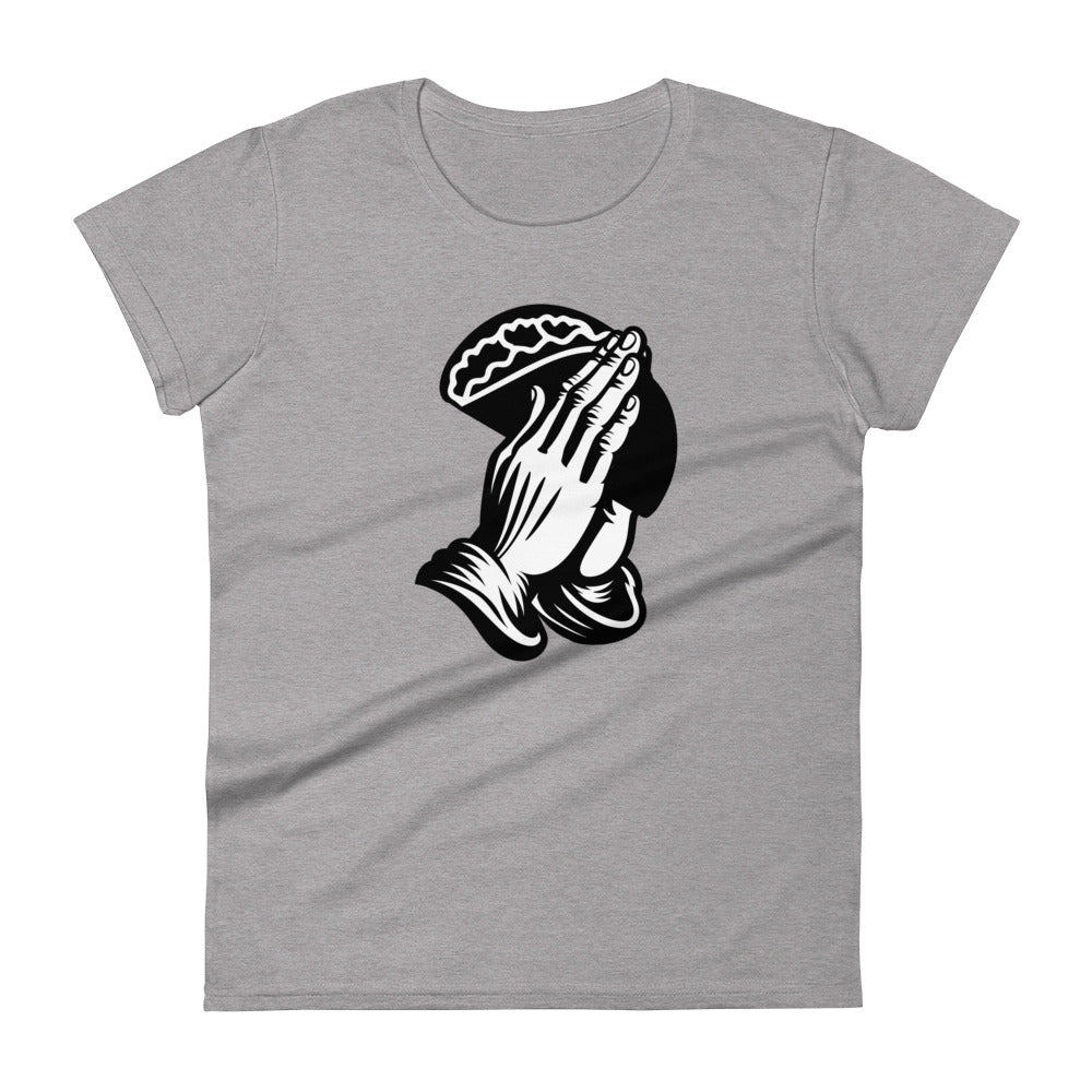 Praying for Tacos - Women's short sleeve t-shirt