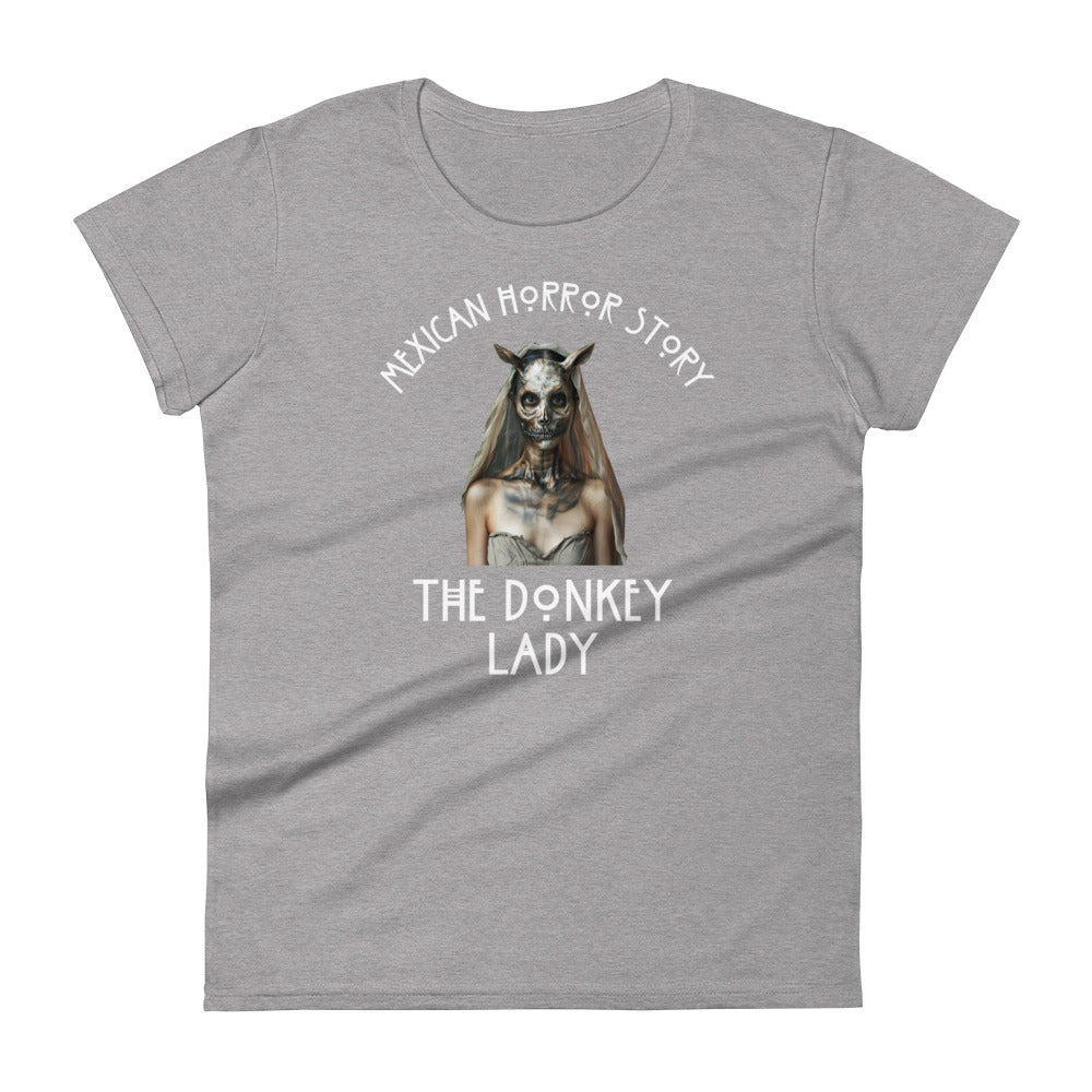 Mexican Horror Story The Donkey Lady - Women's short sleeve t-shirt