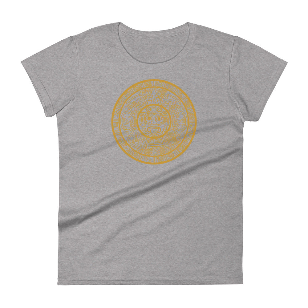 Aztec Calendar - Women's short sleeve t-shirt