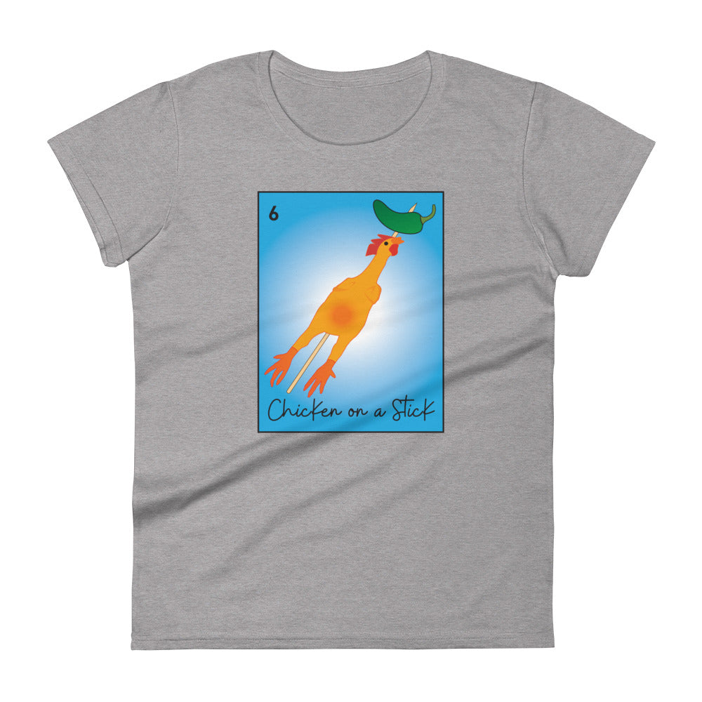 Chicken on a Stick - Women's short sleeve t-shirt