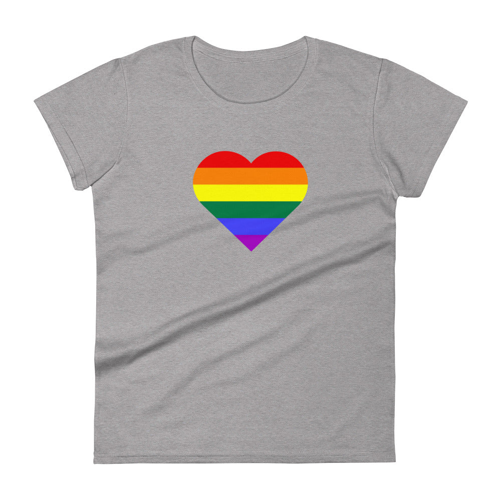 Pride Heart - Women's short sleeve t-shirt