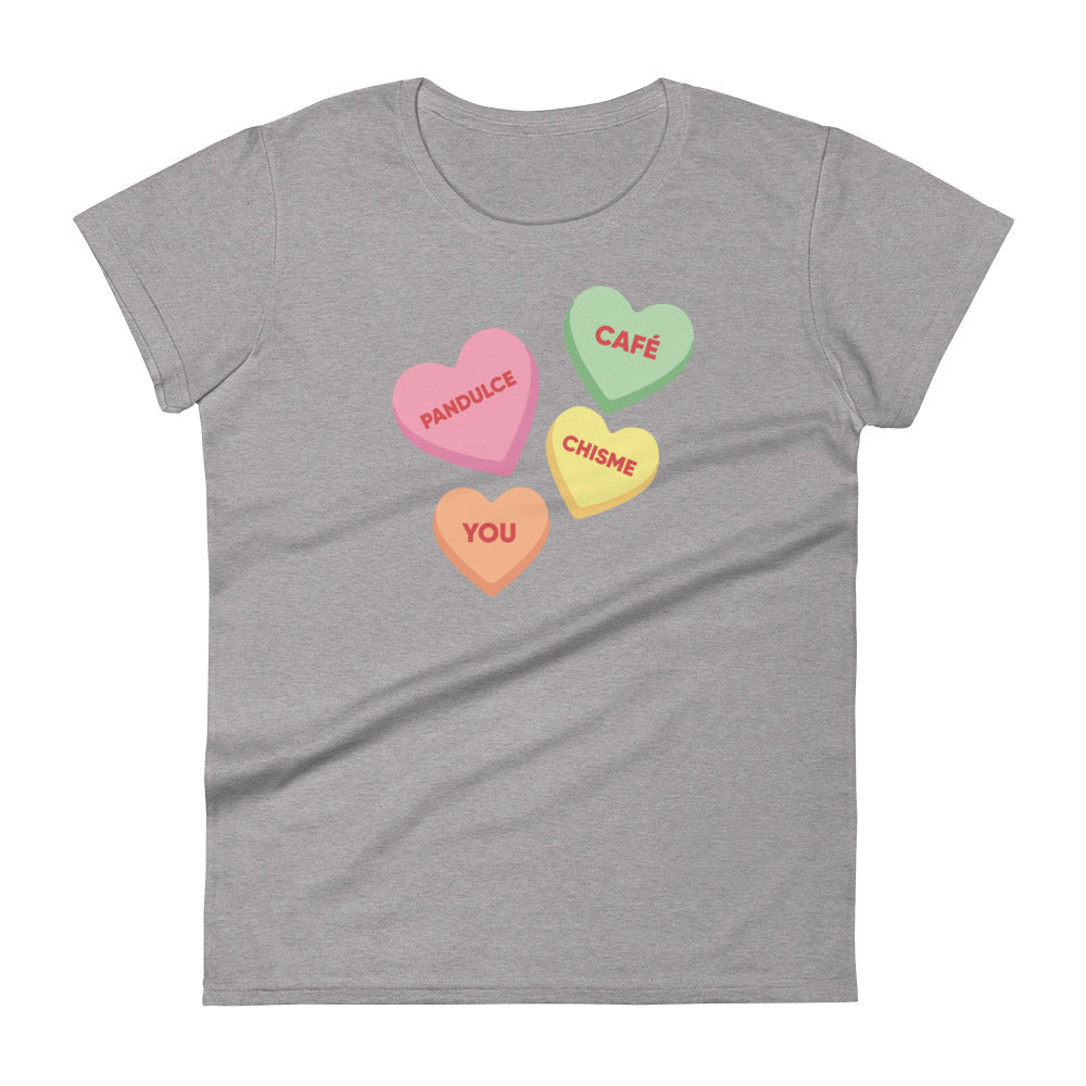 Cafe, Pandulce, Chisme, and You Best Friends - Women's short sleeve t-shirt