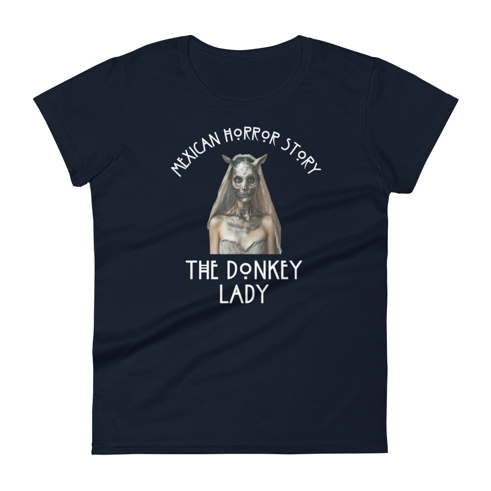 Mexican Horror Story The Donkey Lady - Women's short sleeve t-shirt