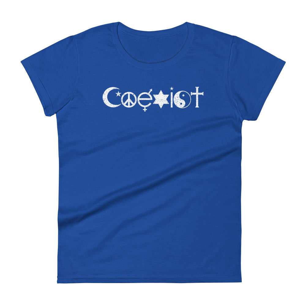 Coexist - Women's short sleeve t-shirt