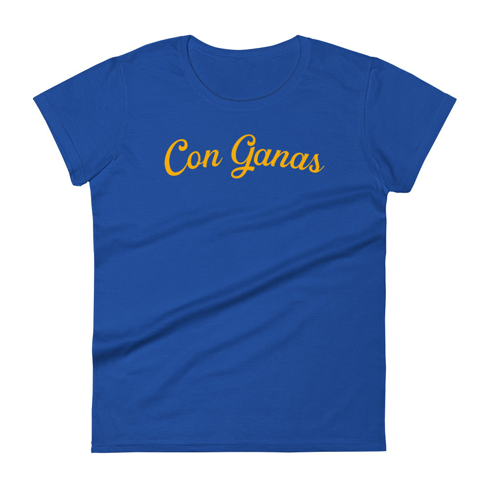 Con Ganas - Women's short sleeve t-shirt