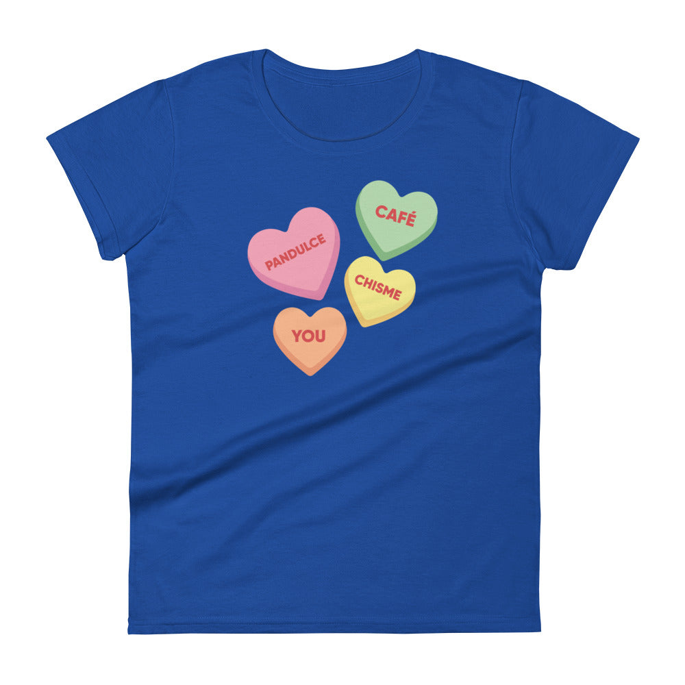 Cafe, Pandulce, Chisme, and You Best Friends - Women's short sleeve t-shirt