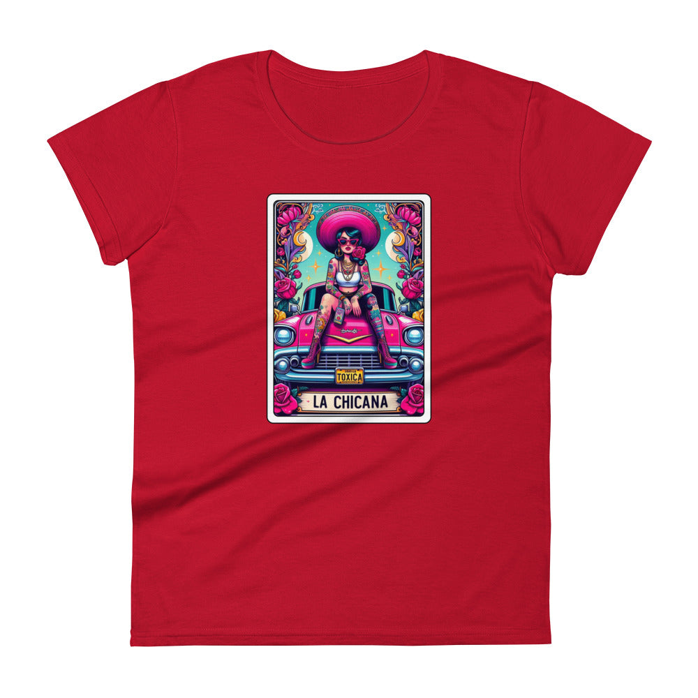 La Chicana - Women's short sleeve t-shirt