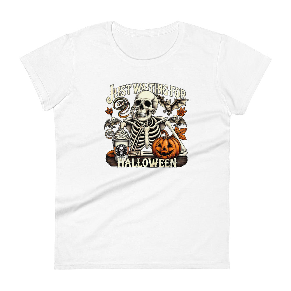 Just Waiting for Halloween - Women's short sleeve t-shirt