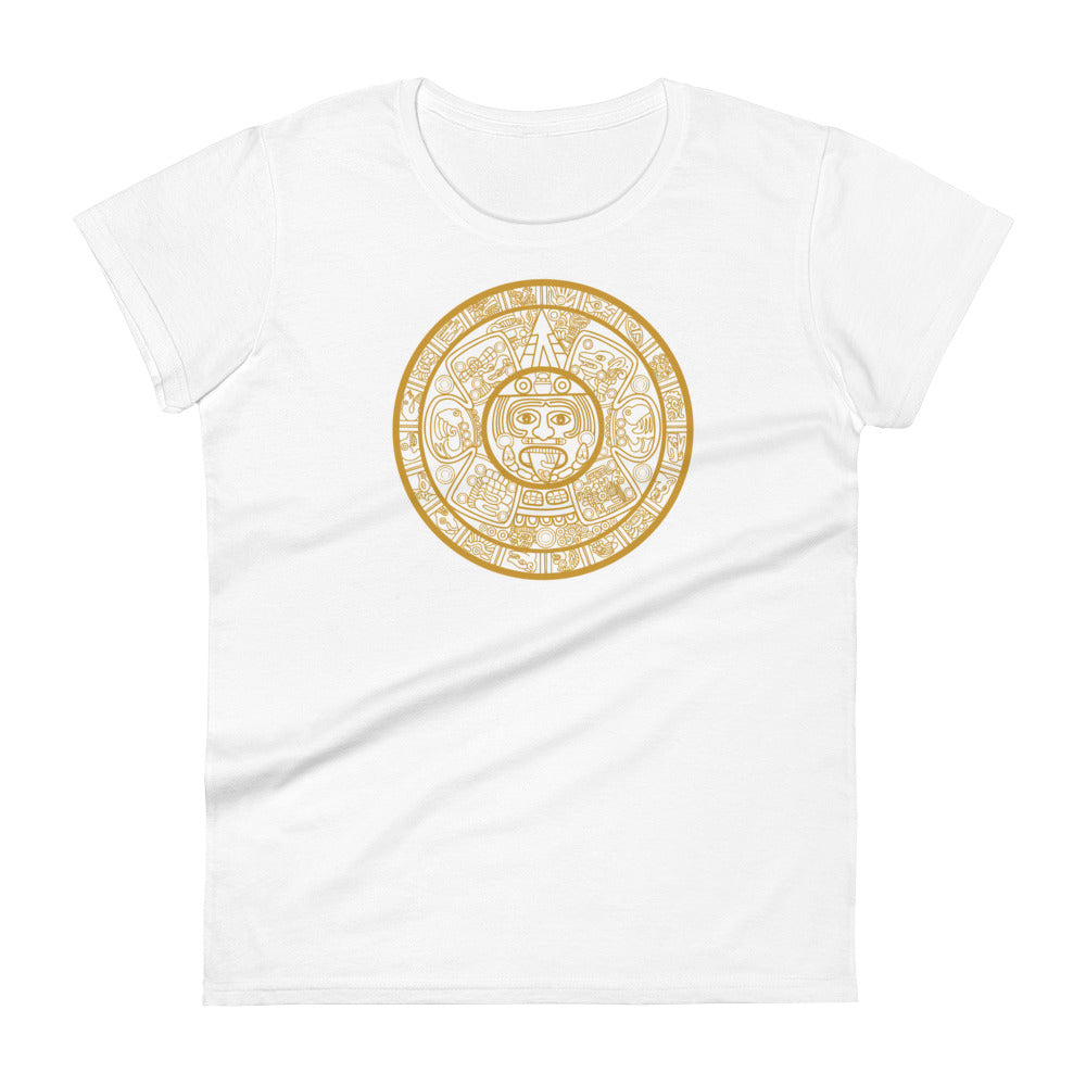 Aztec Calendar - Women's short sleeve t-shirt